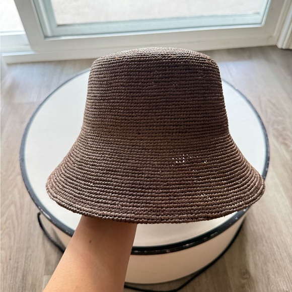 Lack Of Color Accessories - lack of color the inca coco brown crochet raffia bucket sun summer hat medium